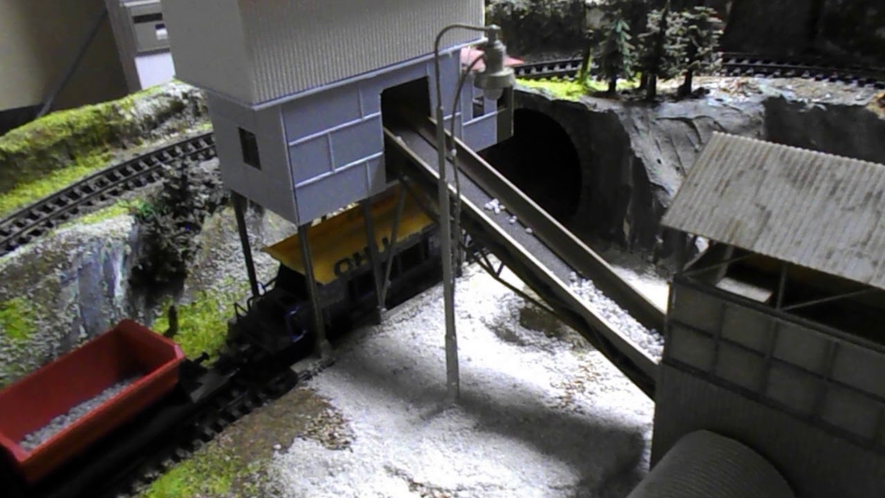 Faller Kieswerk  Märklin H0 in Funktion