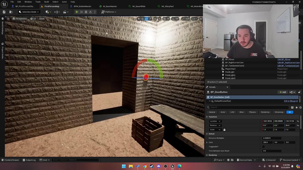 Learning UE 5.4 with fnaf clone!