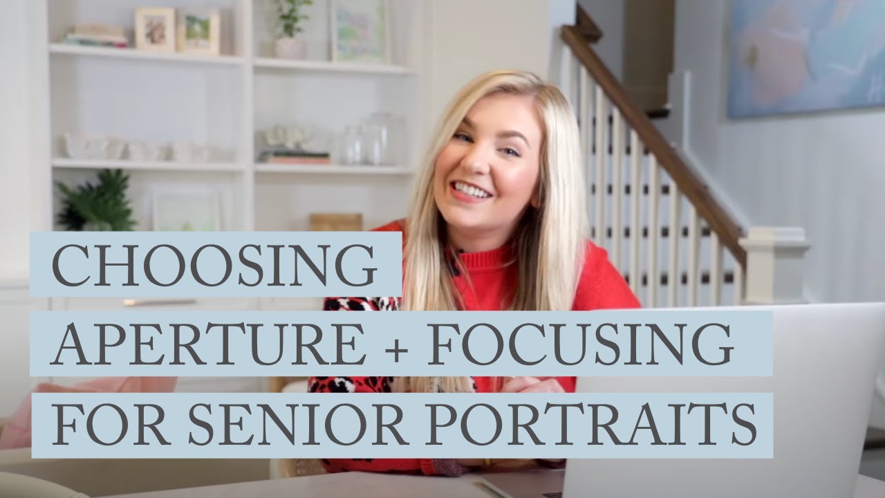 Choosing Aperture + Focusing for Senior Portraits