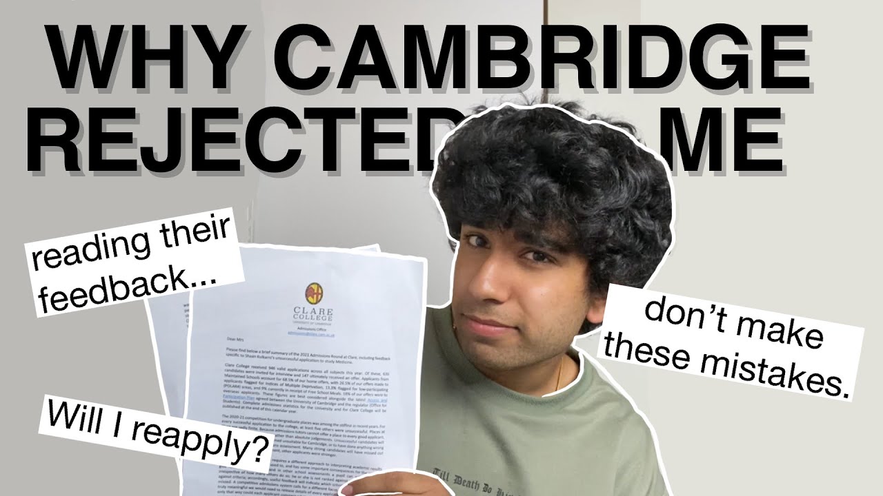 The REAL reason I was rejected by Cambridge University