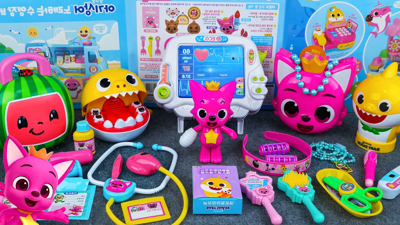 18 Minutes Satisfying Unboxing Cocomelon Doctor Toys, PINKFONG Ambulance Playset | Tana Toys ASMR