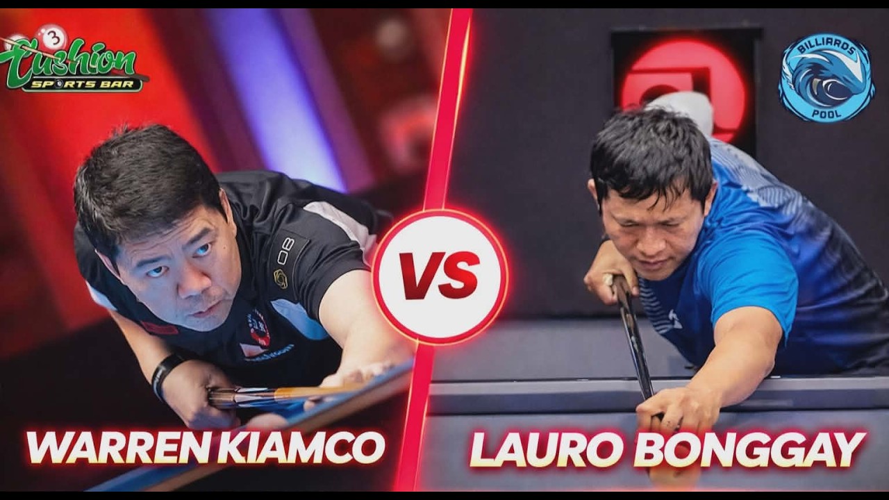 🔴BILLIARDS | LAURO BONGAY VS WARREN KIAMCO | ROTATION PAREHAS