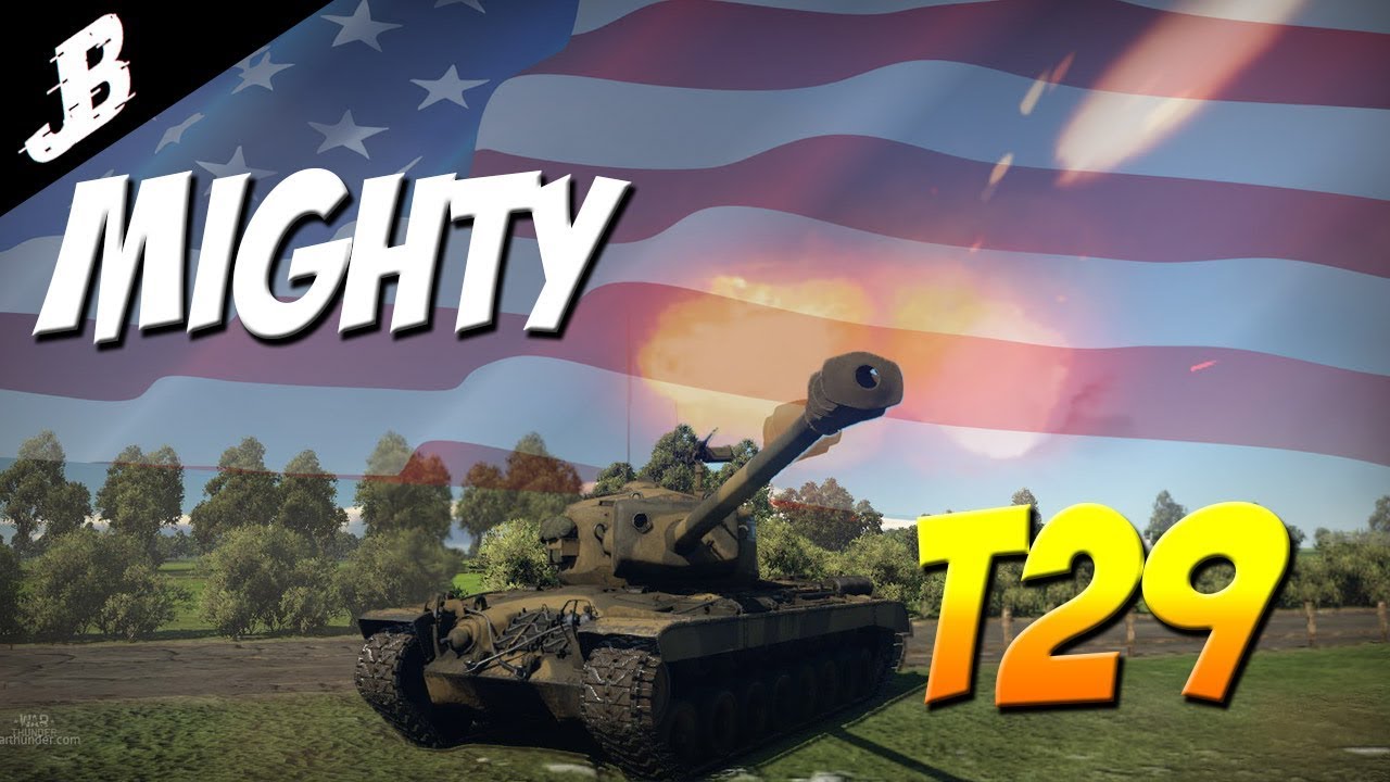 War Thunder - Tank RB T29 Heavy Tank Game Play. (War Thunder Gameplay)