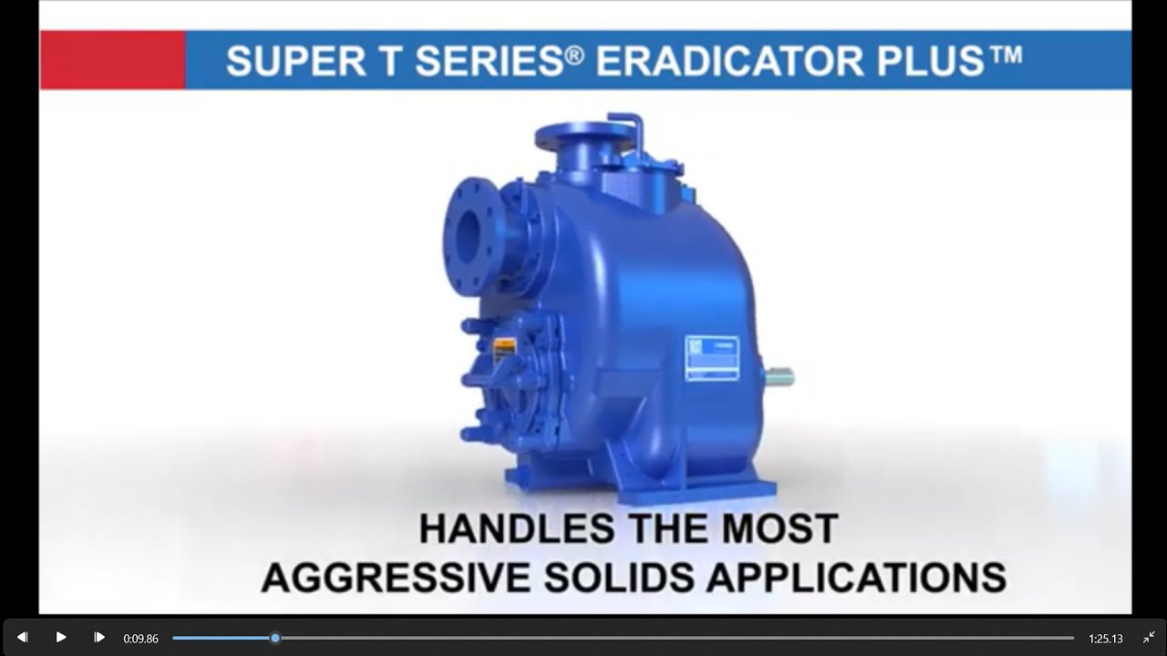 Hydro Innovations: Eradicator Plus&trade; | Super T Series - Self-Priming Pump