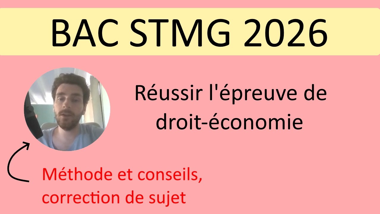 R&eacute;ussir l'&eacute;conomie-droit au bac STMG