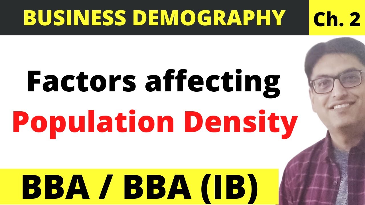 Factors affecting Population Density