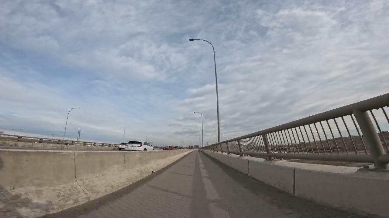 5x New Brighton to Max Bell Centre - Calgary bike paths