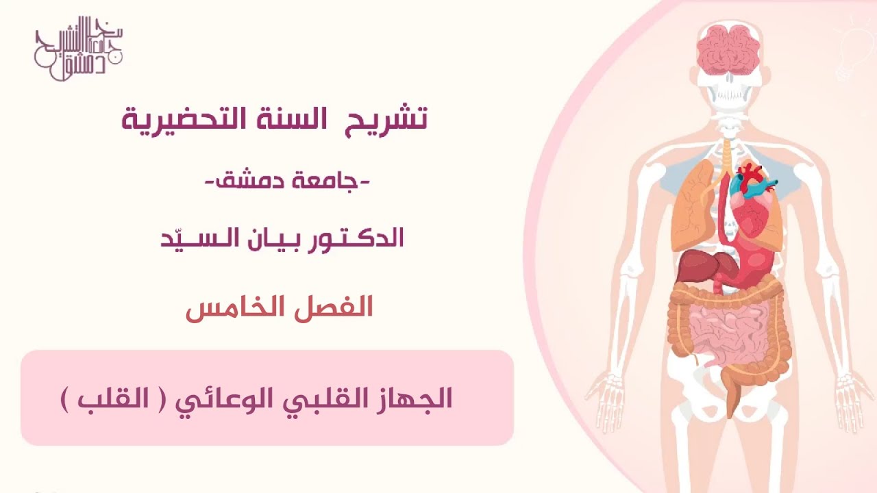 السنة التحضيرية | الفصل الخامس | الجهاز القلبي الوعائي | القلب