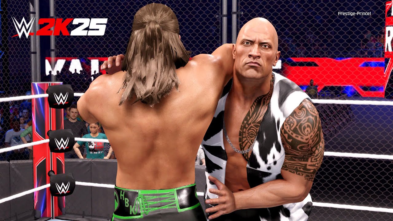 WWE 2K25 - Сборник Rock ROCK BOTTOM!!