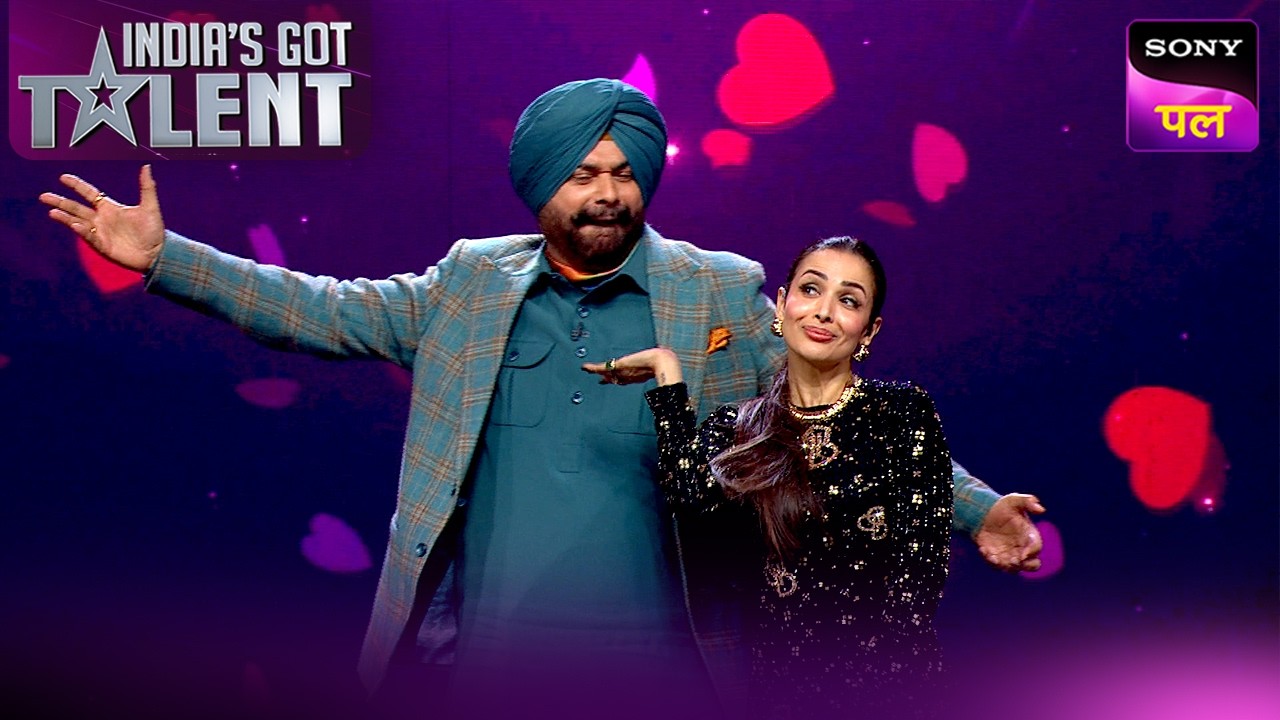 Ladki Badi Anjali गाने पर Sidhu और Malaika का Fun Dance! | India’s Got Talent S11 | Performances