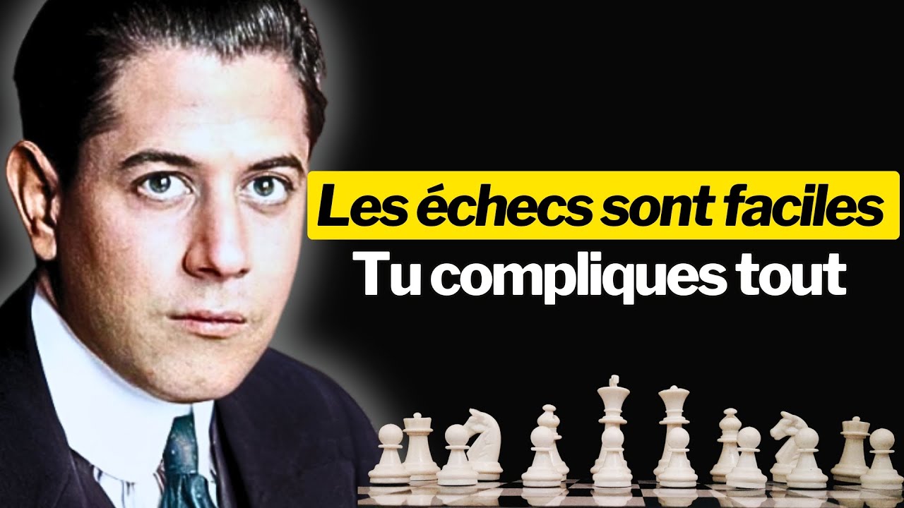🔥5 RÈGLES positionnelles de Capablanca 👉Pour GAGNER facilement
