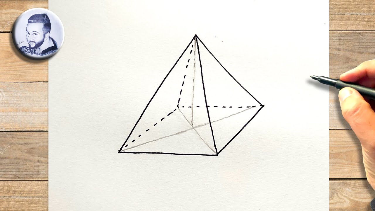 Comment dessiner une pyramide en perspective cavalière