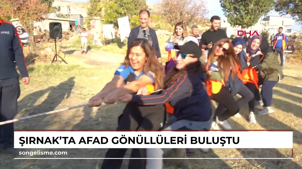 ŞIRNAK’ta AFAD gönüllüleri buluştu