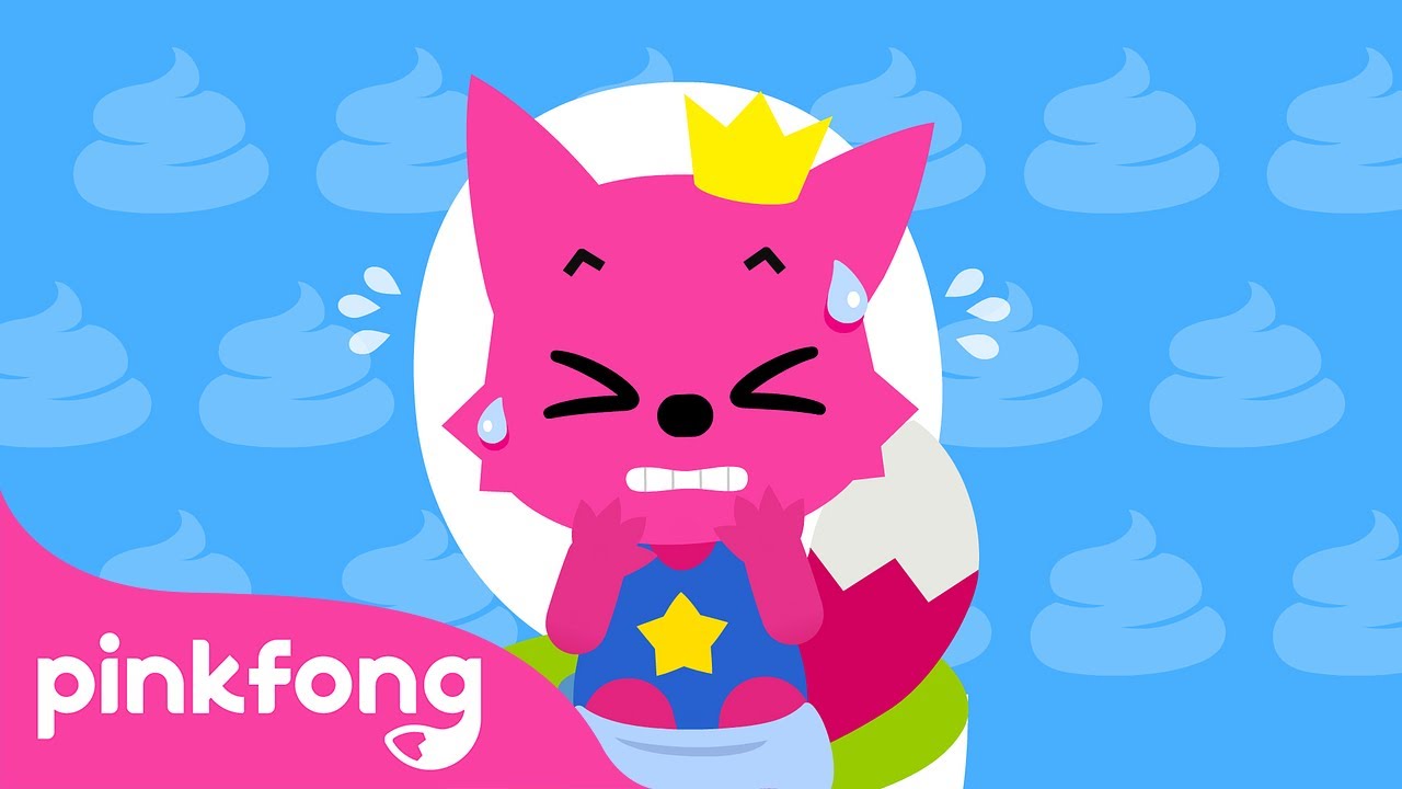Đừng nhịn đi vệ sinh | Th&oacute;i quen tốt | Poo Poo song | Pinkfong! C&aacute; mập con - Nhạc thiếu nhi