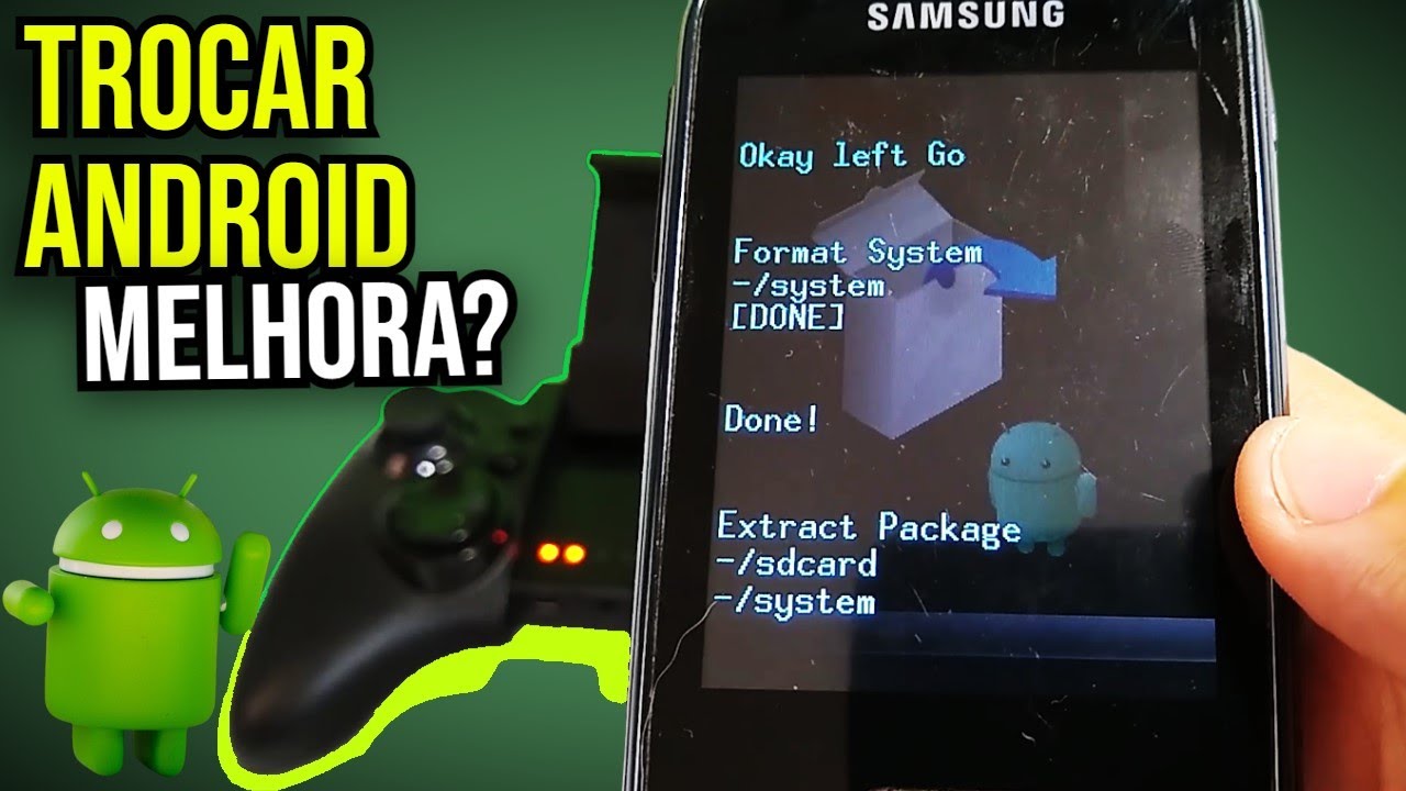 INSTALANDO ROM EM CELULAR NA SORTE, tem risco de danificar o celular? TESTAMOS NO GALAXY POCKET