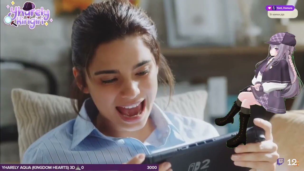 Yharely reacciona el Nintendo direct 