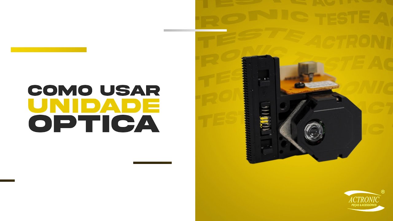 TUTORIAL DE COMO COLOCAR UNIDADE &Oacute;PTICA KSS-210A - ACTRONIC