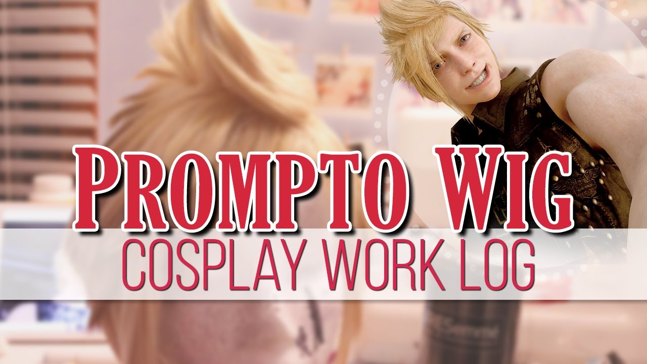 Cosplay Work Log: Prompto Wig Tutorial || MangoSirene