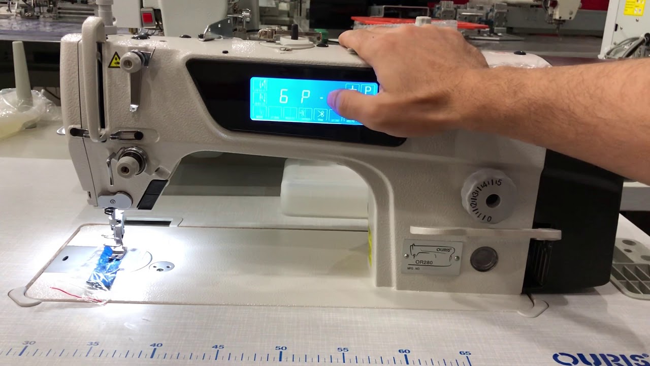 OURIS GT-280 Tam Otomatik Düz Dikiş Makinasının Kullanımı