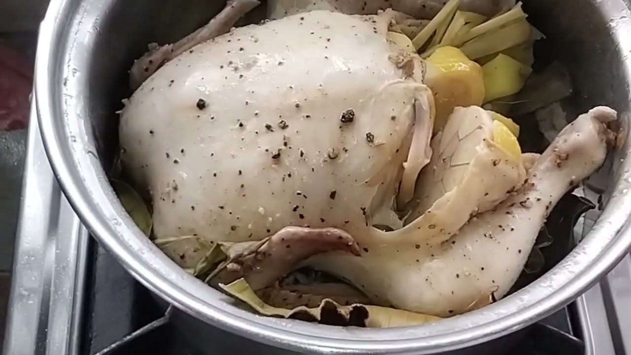 Pina upong manok