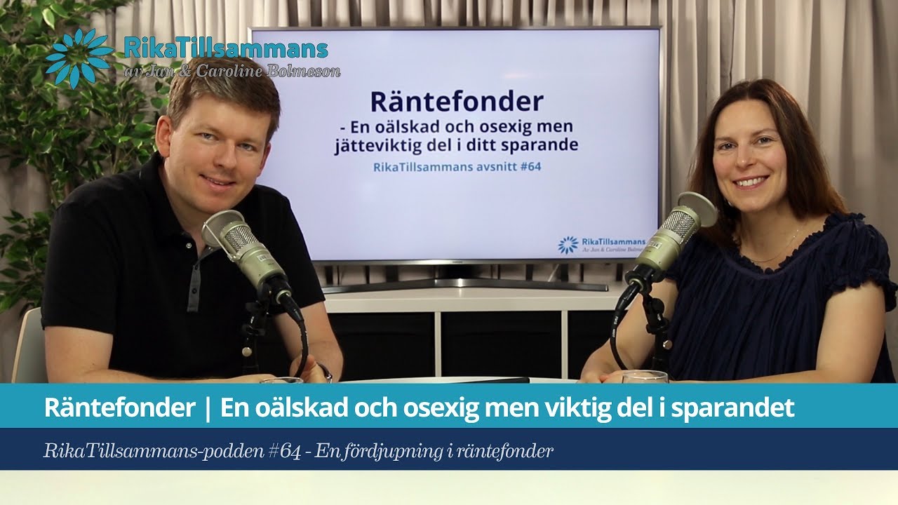 #64 - Räntefonder | En oälskad och osexig men viktig del i sparandet
