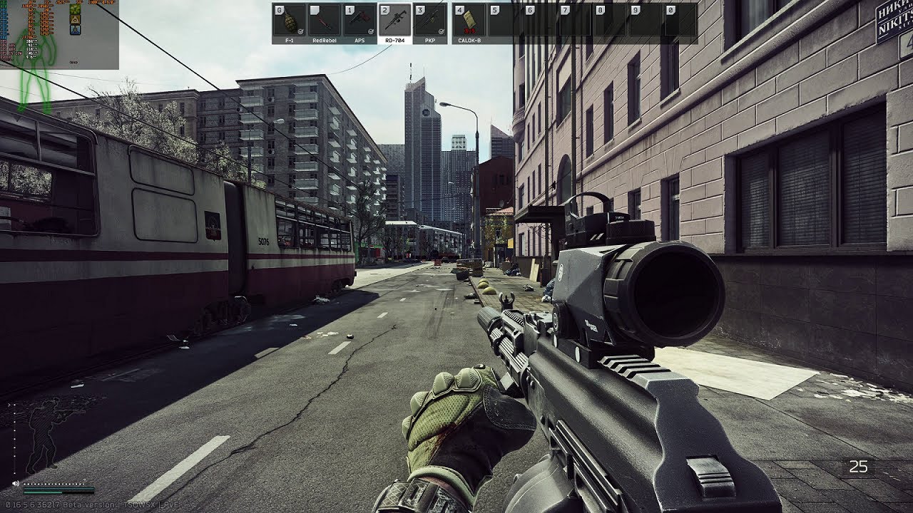 Escape From Tarkov PVE | Streets (clear weather + bosses)| i5 14600KF | Performance + Recording Test