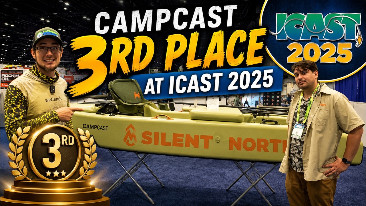 CampCast Ultra made it into the Top 5 Boats at ICAST 2025! 🚤