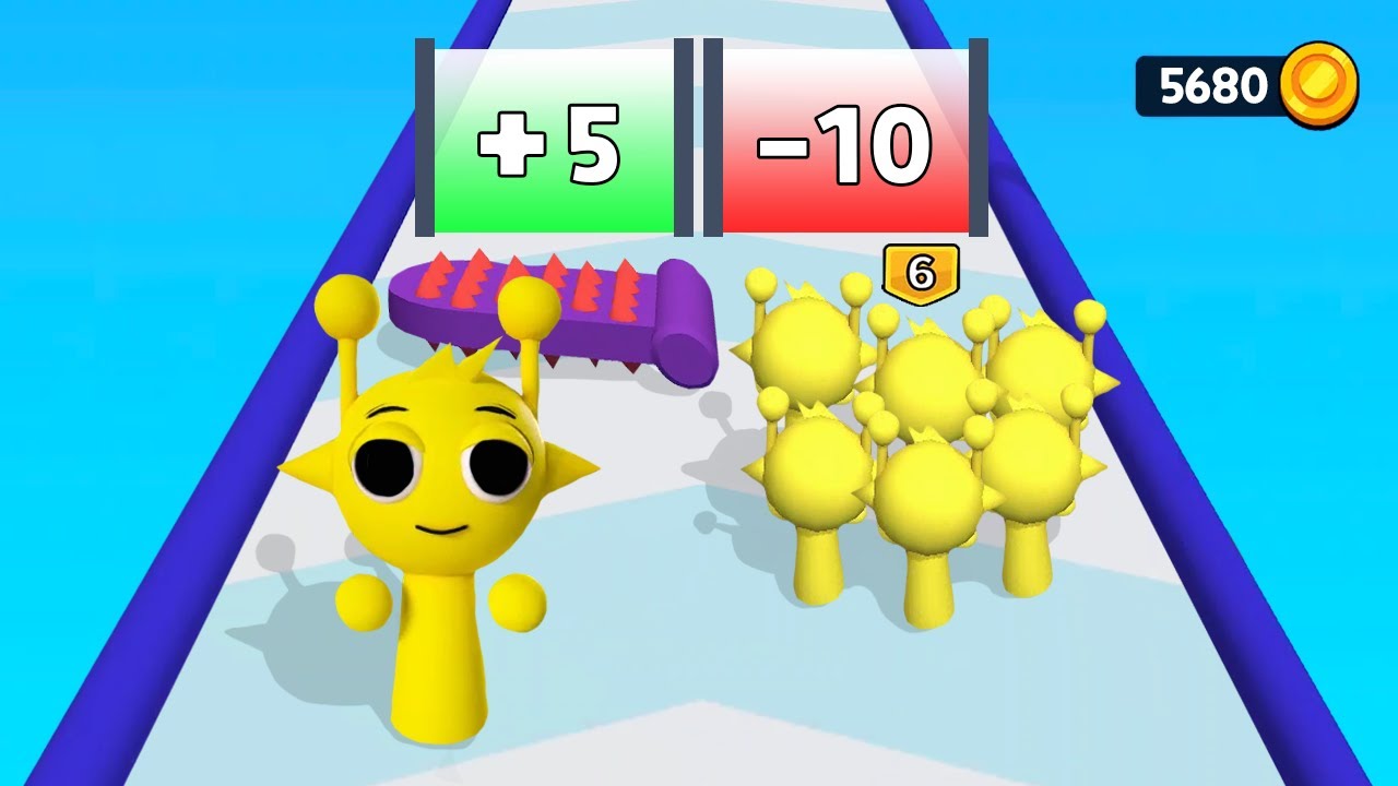 캐릭터를 강화해 모든 스프런키 만들어요! Spranky Merge Master
