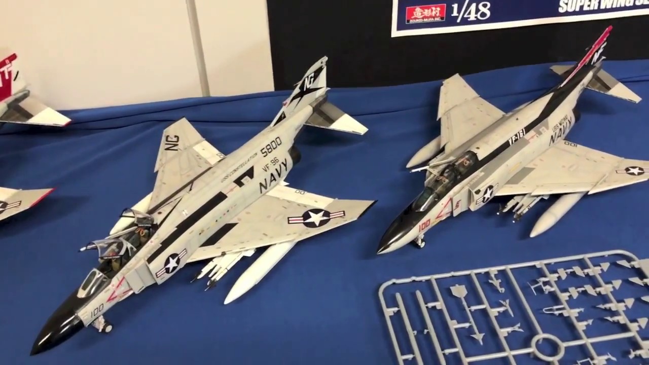 【造形村 情報No.1】SWS 1/48 F-4ファントム シリーズJ,S,C,D各型こだわりのキット内容をボークス フィニッシャー小林直樹が解説！