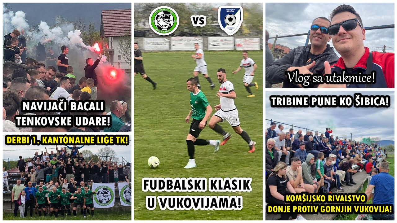EL CLASICO U VUKOVIJAMA! UŽARENI KOMŠIJSKI DERBI ISPUNIO OČEKIVANJA! | Mladost 78 - Krušik Vlog ⚽