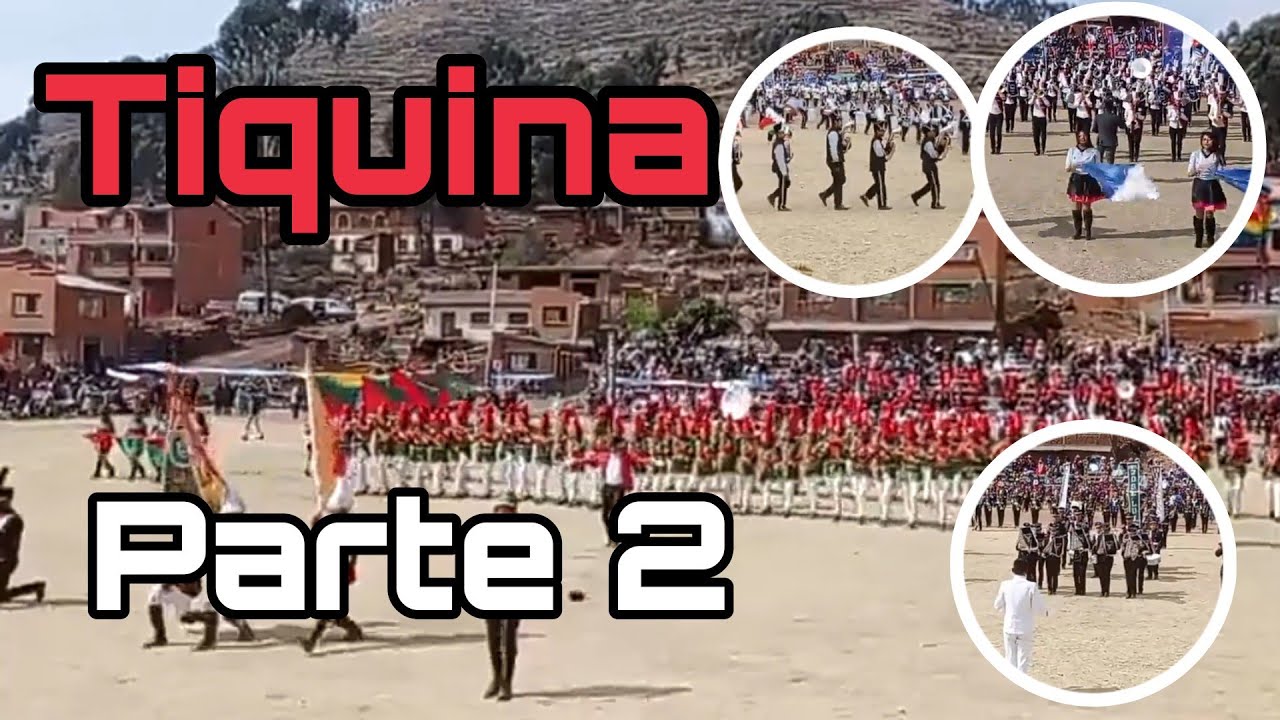 XVIII Festival Internacional de👑Bandas Estudiantiles👑Parte 2 Tiquina 2023