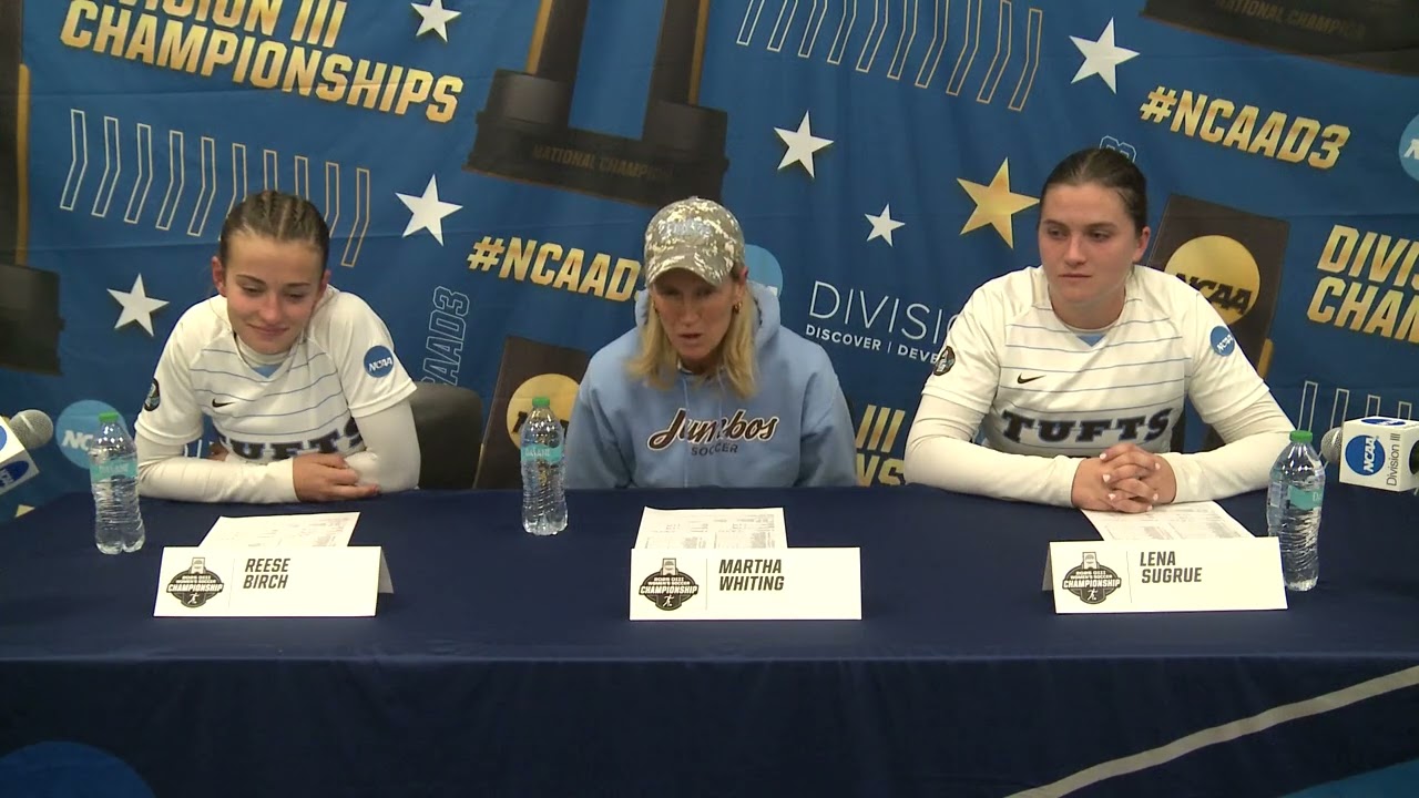 Tufts Women's Soccer NCAA Final Four Postgame Press Conference - 12/4/2025
