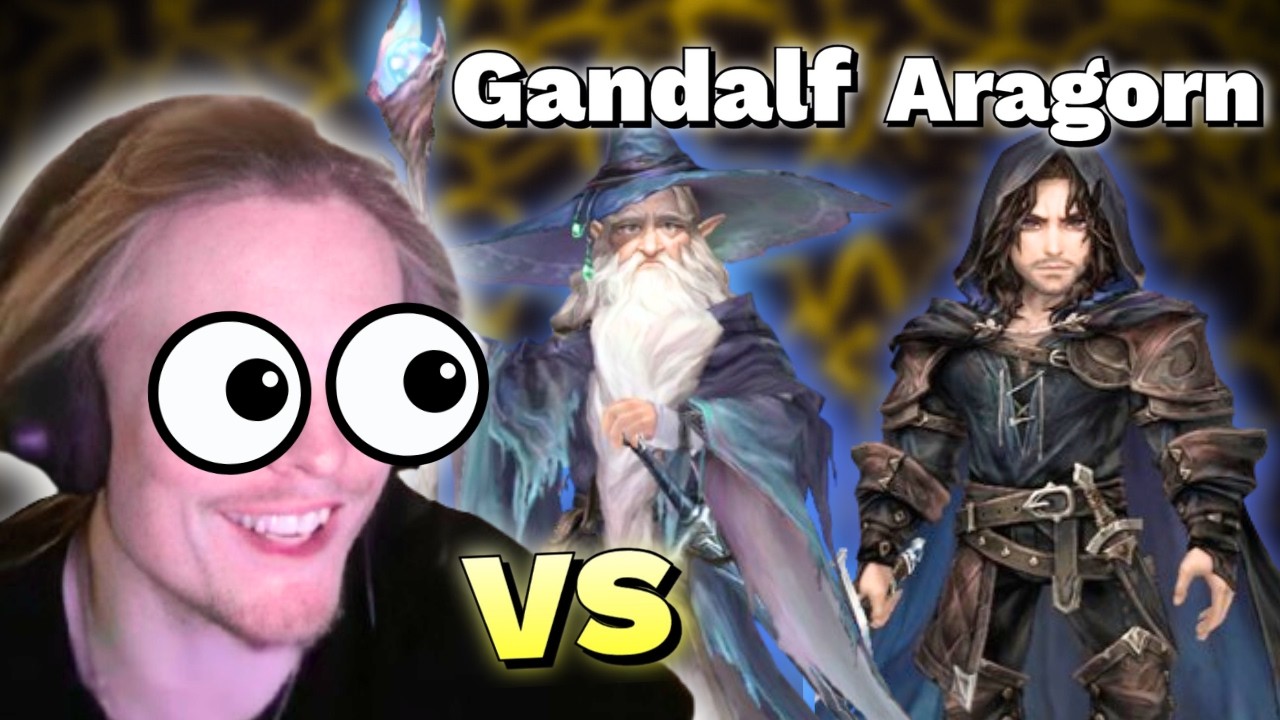 I Fought NEW Water Aragorn & Gandalf!