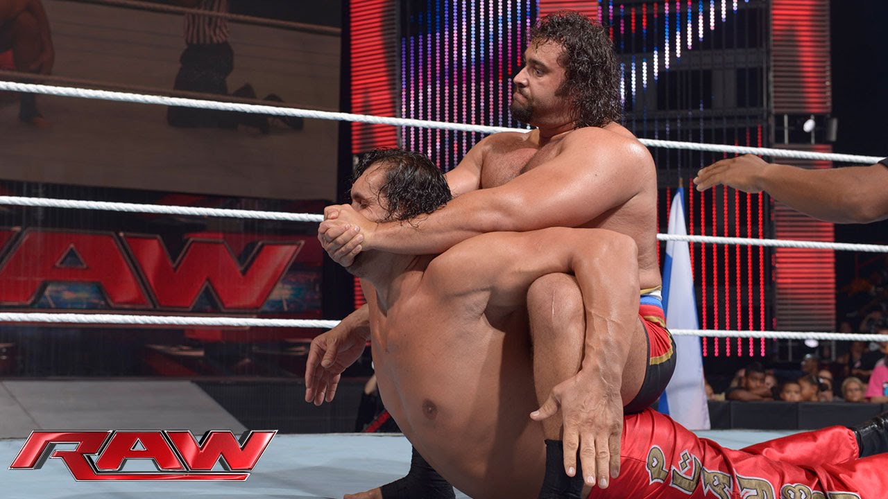 The Great Khali vs. Rusev: Raw, July 21, 2014