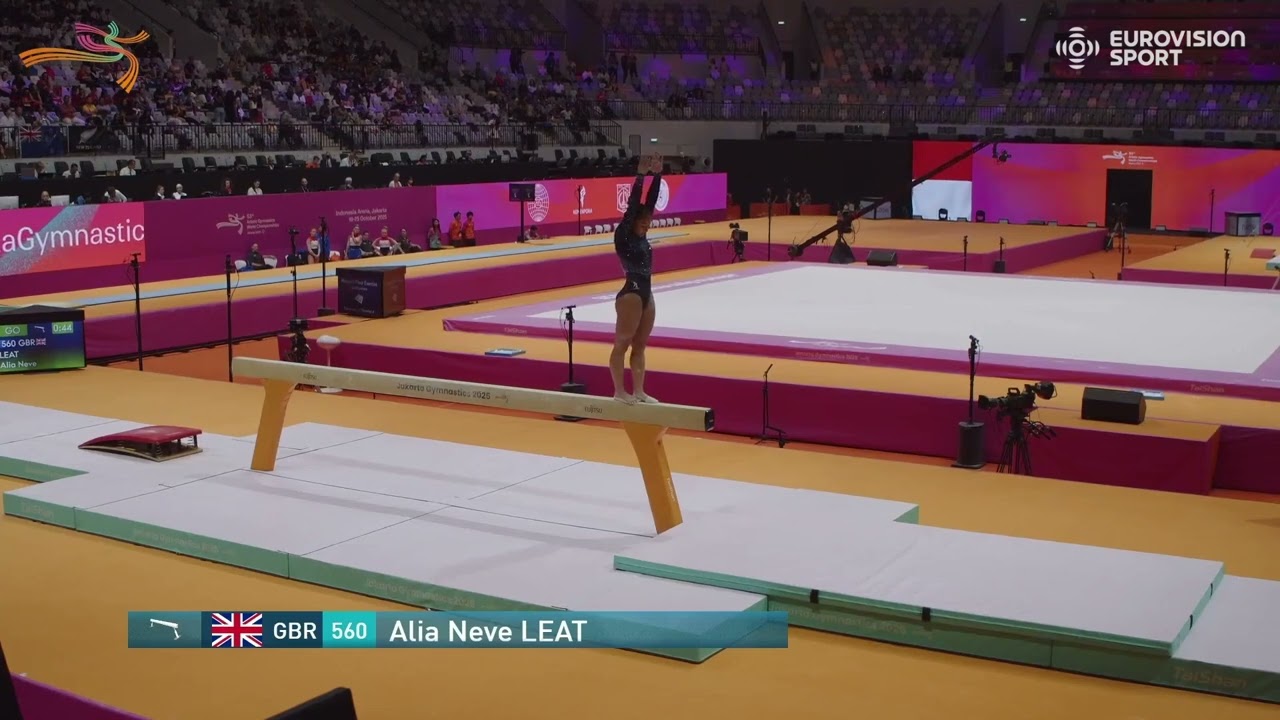 Alia Neve Leat. 2025 World Championships. Qualification. BB