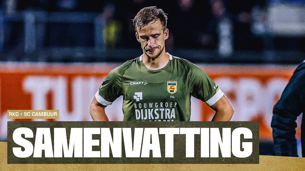 Avond om snel te vergeten... 🫤 | Samenvatting RKC Waalwijk - SC Cambuur (5-1) 📺
