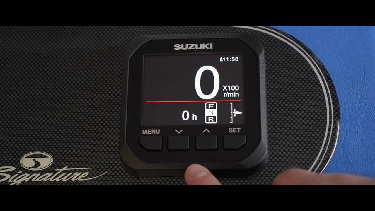 Suzuki Marine multi function gauge