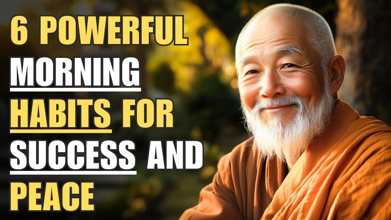 6 Powerful Buddhists Habits to Start Your Day with Peace, and Purpose