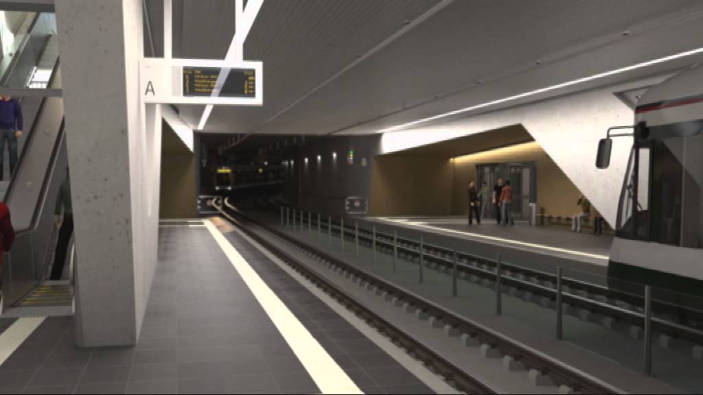 Augsburg: Bahnhofstunnel nimmt Gestalt an
