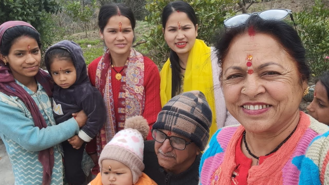 आज गई मनीषा मायके #nishibohra#champawat Uttarakhand 