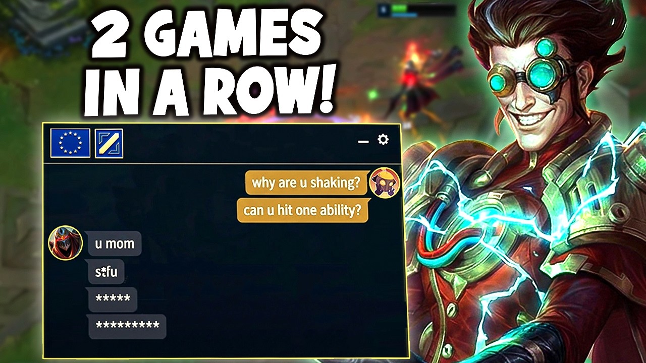 I Ragebaited This EUW Midlaner Into a Mental Breakdown (2 Games In a Row)