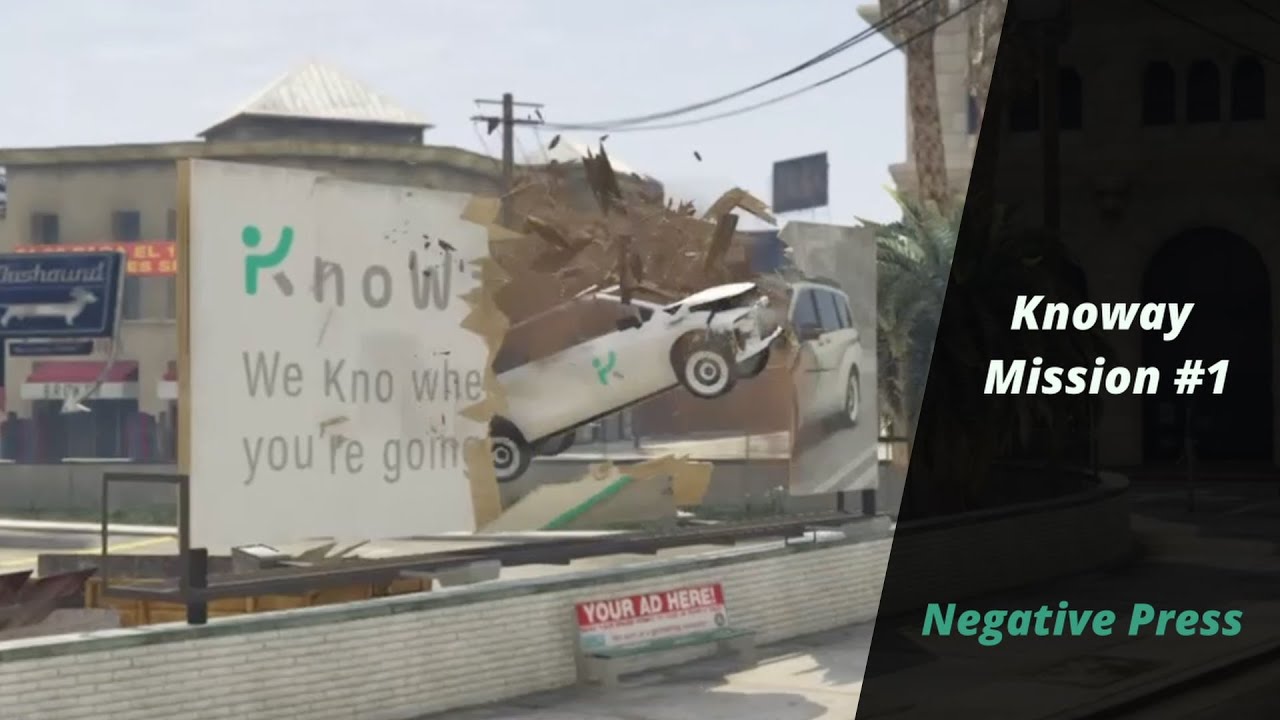 GTA Online - Knoway Mission #1 - Negative Press [Solo]