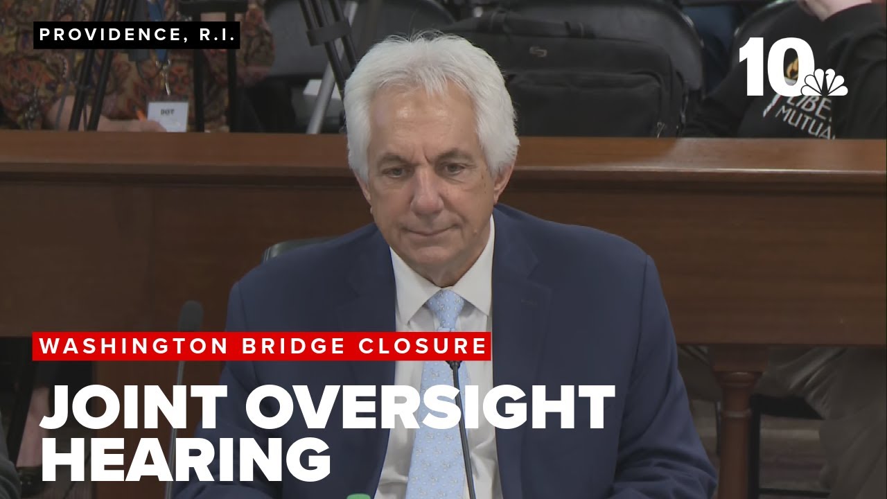 Joint oversight committee questions Peter Alviti about Washington Bridge closure