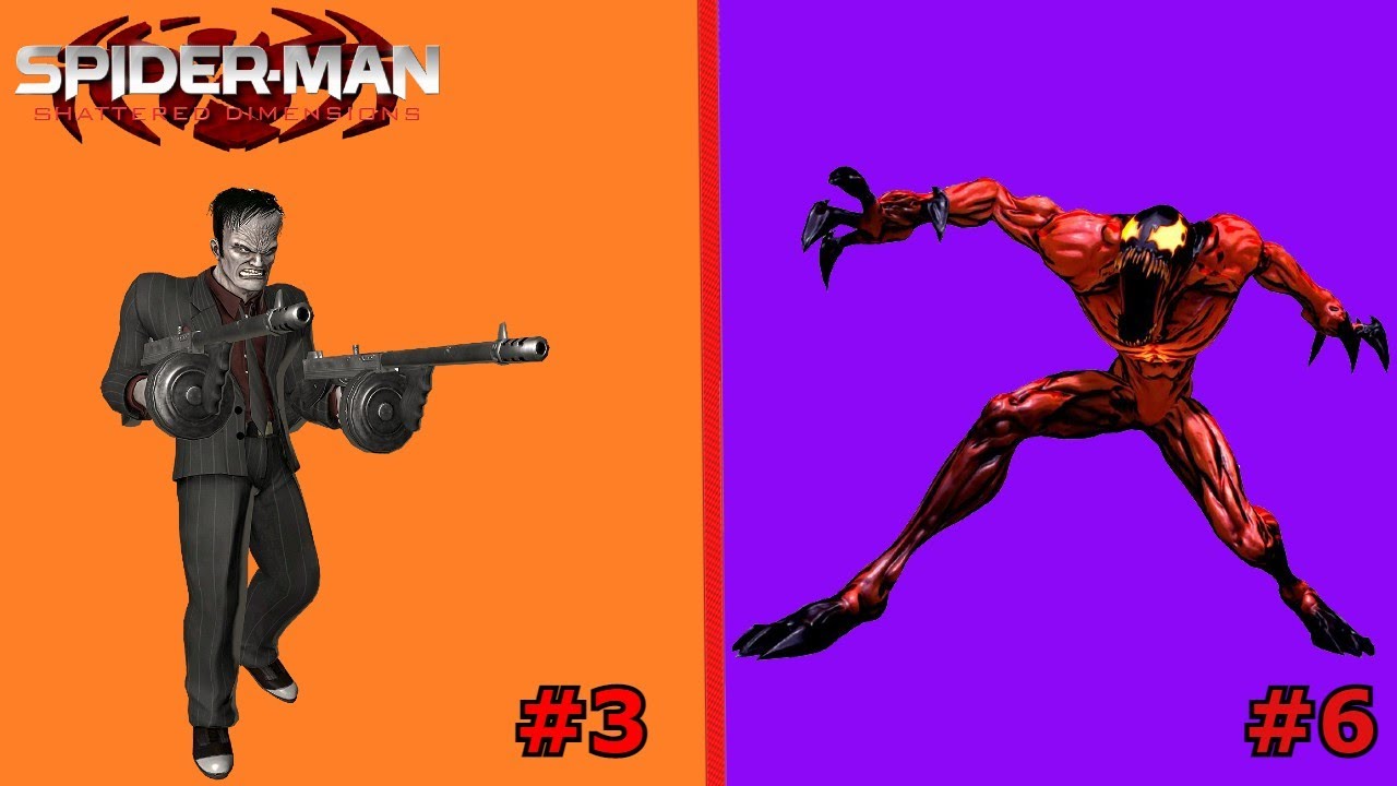 Spider-Man Shattered Dimensions Levels Ranked