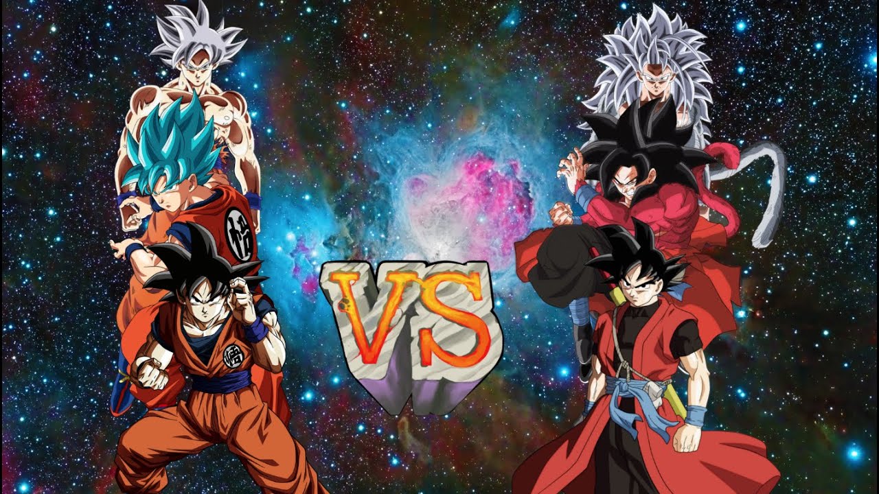 Goku VS Xeno Goku! Sprite Animation!
