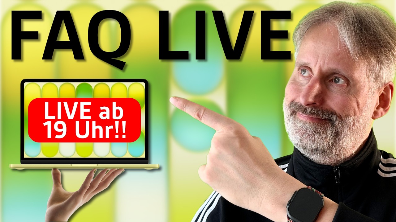 LIVE FAQ zum MacBook Neo und iPhone 17e | Apfeltalk LIVE XTRA
