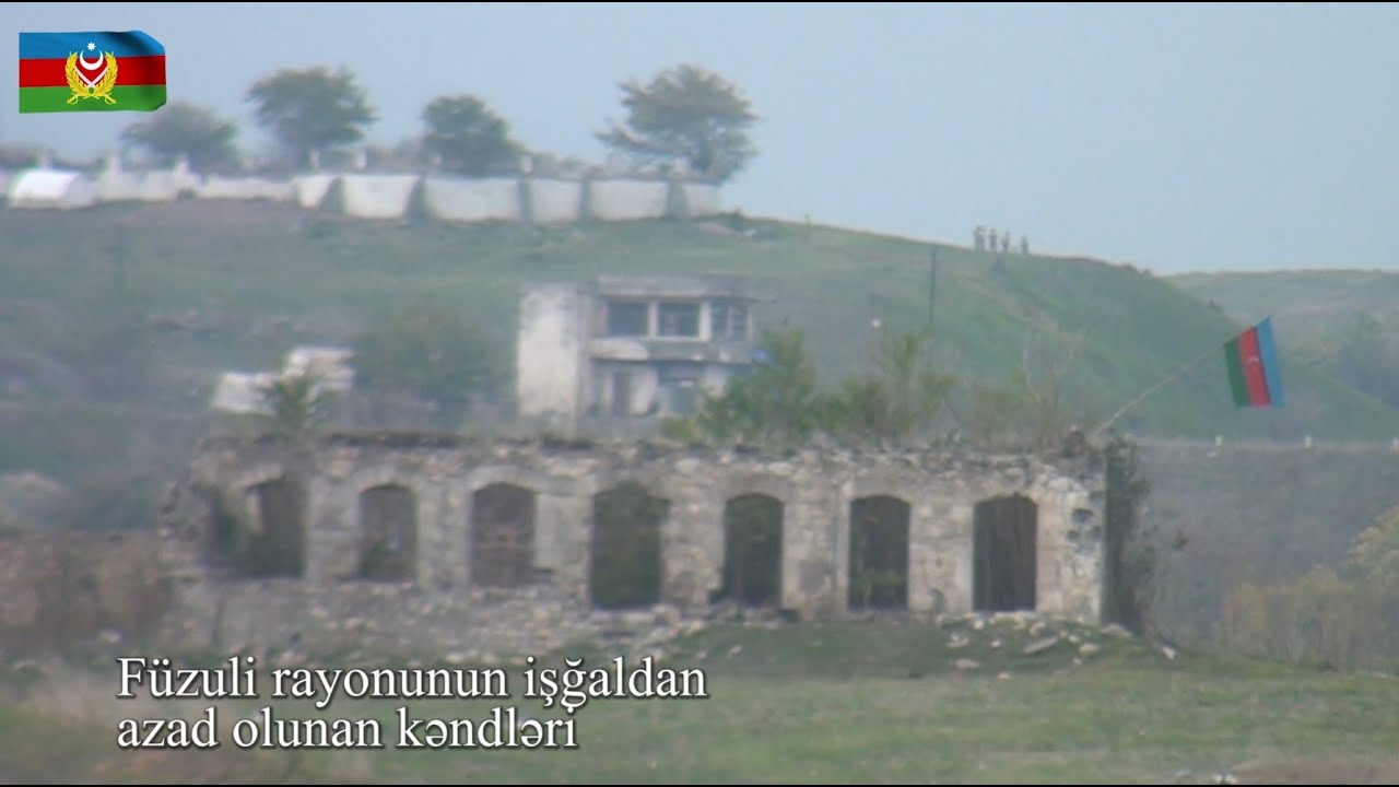Füzuli rayonunun işğaldan azad olunan kəndlərinin videogörüntüləri