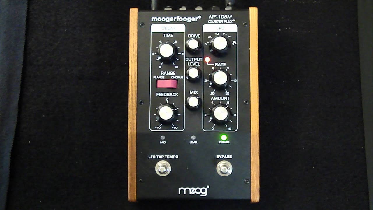 Moogerfooger MF-108M Cluster Flux (Demo)
