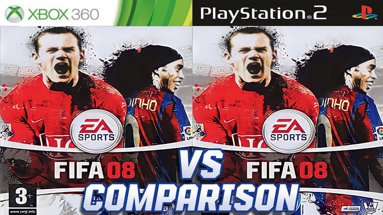 FIFA 08 Xbox 360 Vs PS2