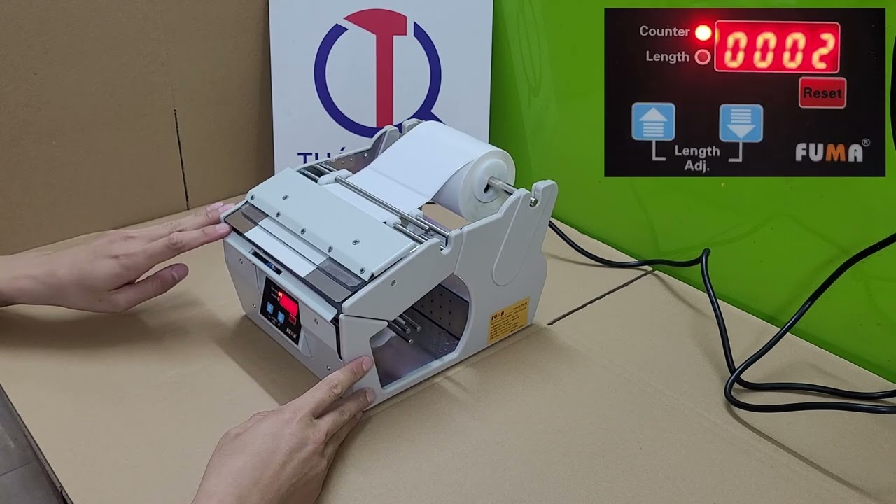 Hướng dẫn cách Gá Lắp và Tháo Thay Cuộn Tem cho Máy Tách Tem Nhãn Tự Động FA-180 | Thái Quảng